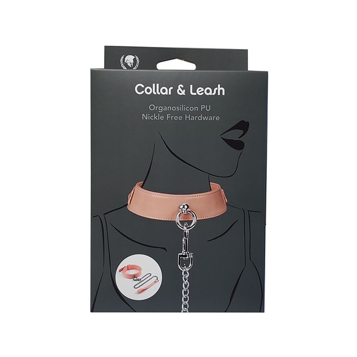 Spartacus Organsilicone PU Collar & Leash