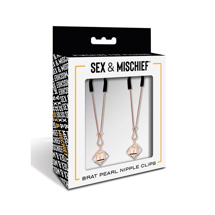 Sex & Mischief Brat Pearl Nipple Clips