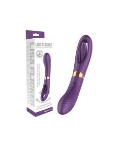 Lisa Flicking G-Spot Vibrator - Purple