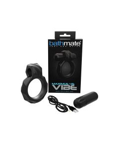 Bathmate Maximus Vibe 45 Cock Ring - Black