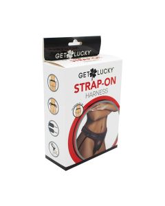 Get Lucky Strap On Harness - Black