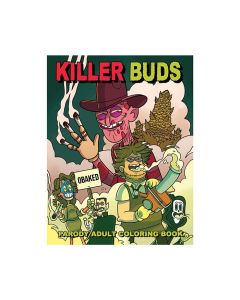 Wood Rocket Killer Buds Adult Coloring Book
