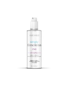 Wicked Sensual Care Simply Timeless Hybrid Water & Silicone Lubricant - 4 oz