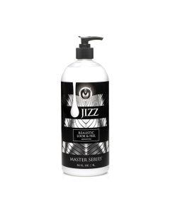 Master Series Unscented Jizz Water Based Body Glide - 34oz