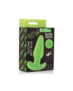 Bang! Glow in the Dark 21X Remote Controlled Butt Plug