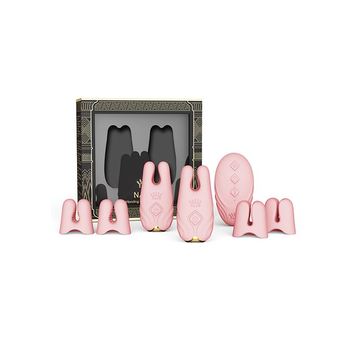Zalo Nave Vibrating Nipple Clamps