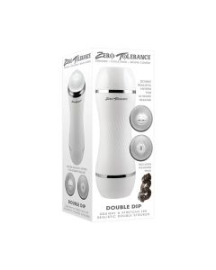 Zero Tolerance Double Dip Stroker - White