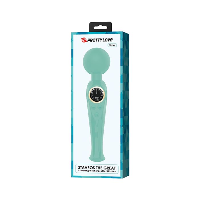 Pretty Love Skylar LED Digital Display Wand - Black
