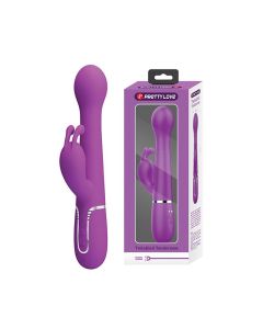 Pretty Love Twinkled Tenderness Dejon Thrusting Rabbit - Fuchsia