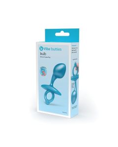 b-Vibe Butties Bulb Tapered Prostate Plug - Blue