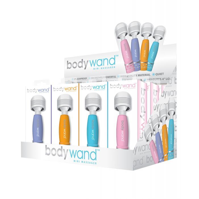 Bodywand Mini Display - Asst. Colors Display of 12