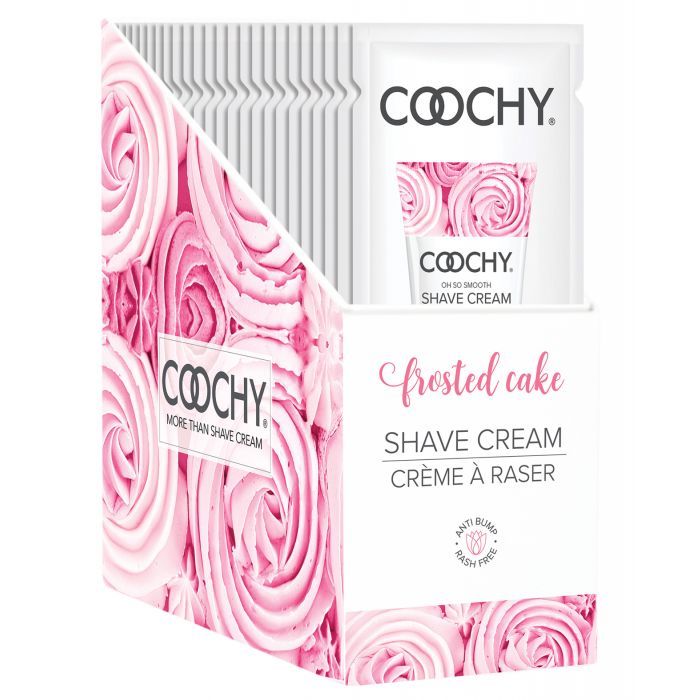 COOCHY Shave Cream Display - Frosted Cake Display of 24