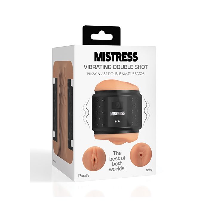 Curve Toys Mistress Vibrating Pussy & Ass Double Masturbator