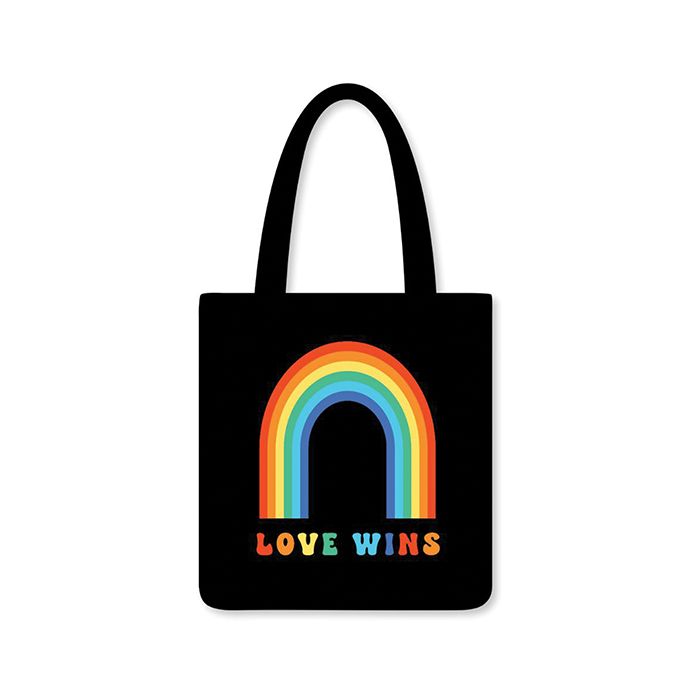 Love Wins Reusable Tote - Multi Color