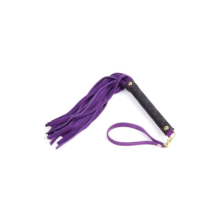 Plesur Mini Leather Flogger - Pink