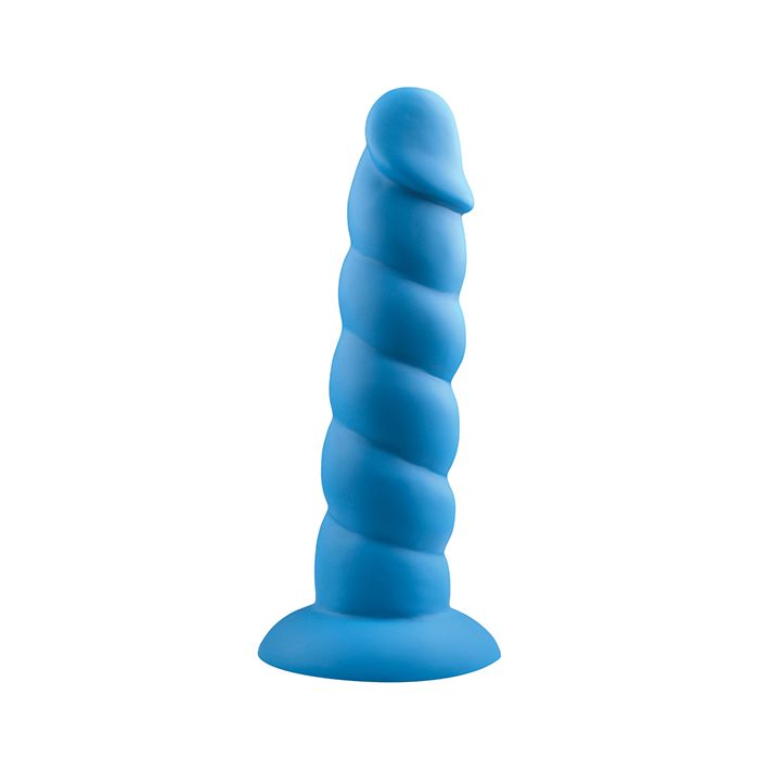 Rock Candy Suga Daddy 7" Silicone Dildo - Pink
