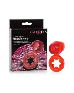 Dual Support Magnum Ring - Red