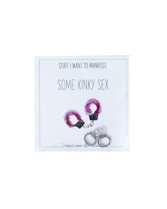 Warm Human Some Kinky Sex Mini Card & Charm